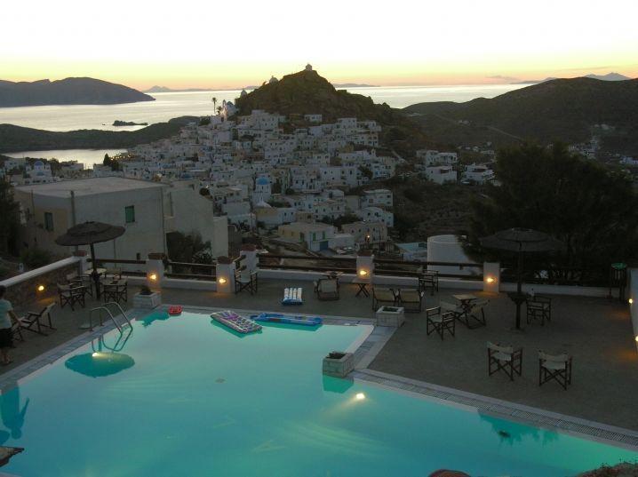 Skala Sunset Hotel And Spa Chora Eksteriør billede